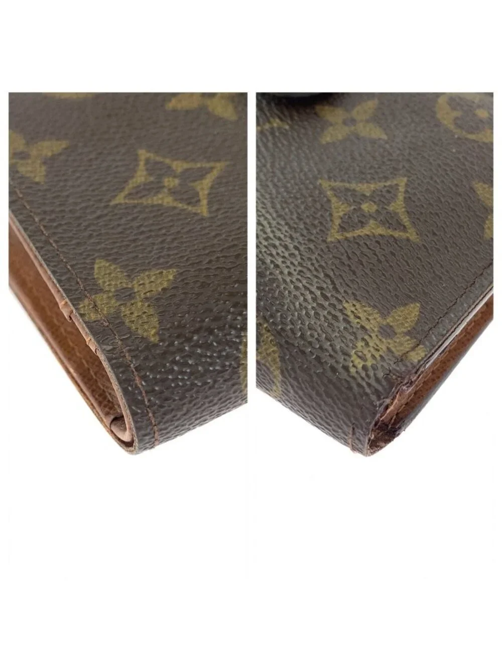 Louis Vuitton Monogram Portefeuille Vienowa Brown Folding Wallet